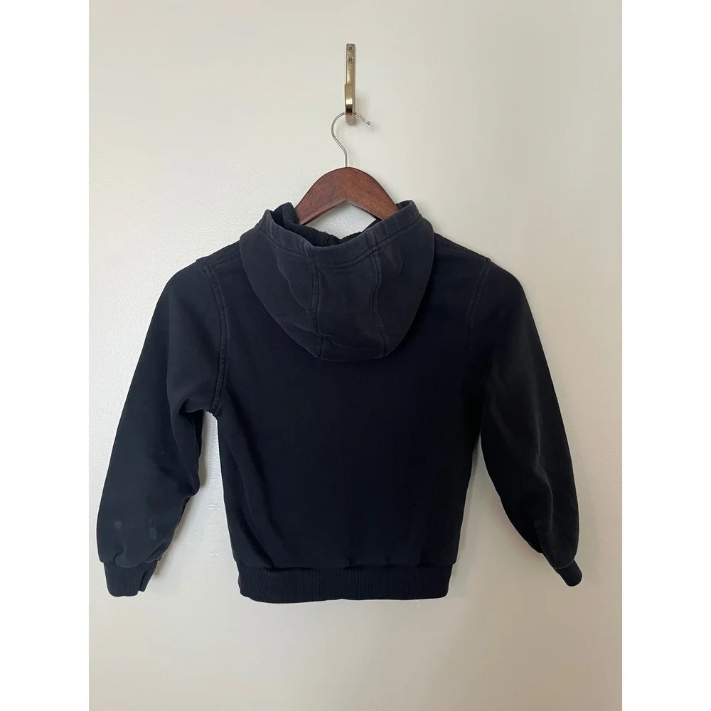 NIKE Kids Black Pullover Hoodie Sweatshirt Everyday Logo‎ | Youth Small